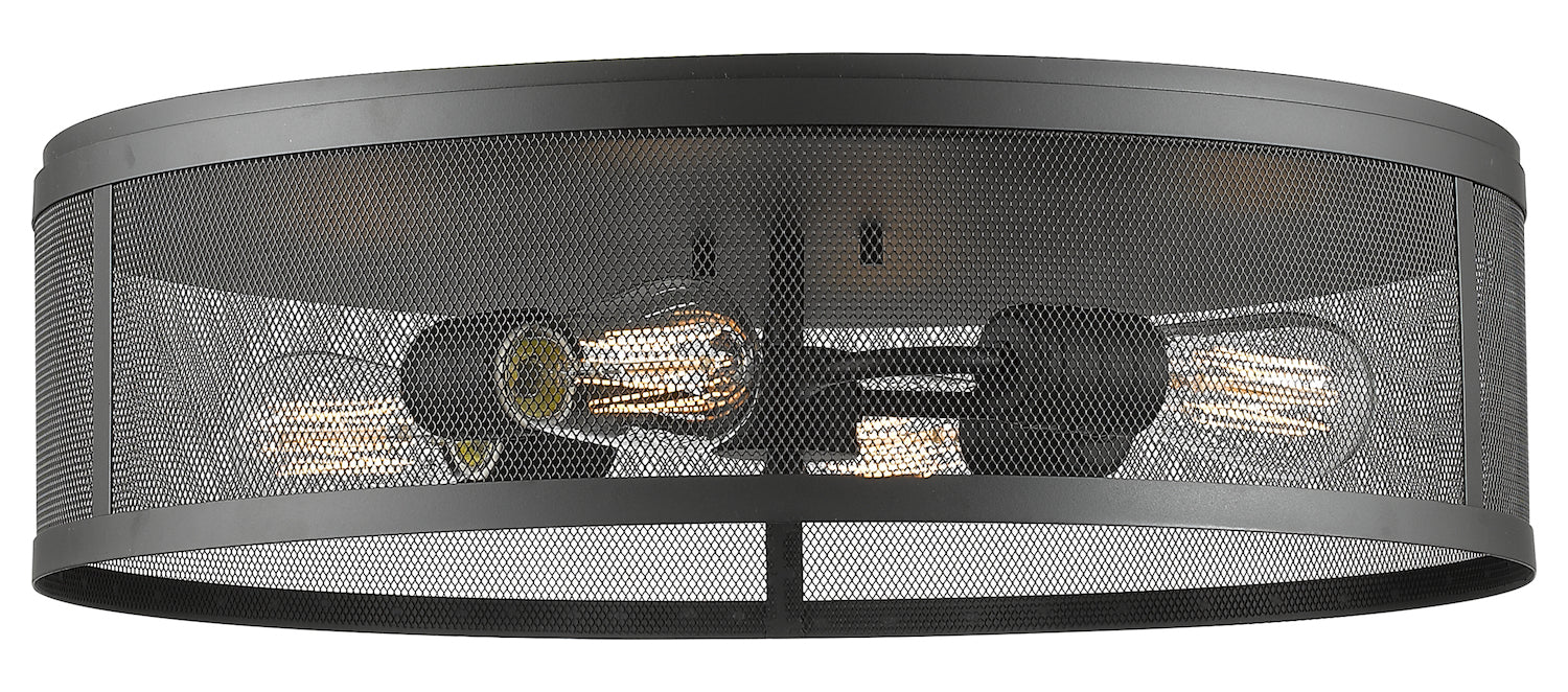 4 Light Flush Mount by Z-Lite