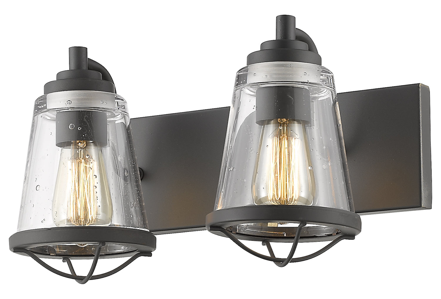 Bronze  2 Light 16in Wide Vanity Light by Z-Lite