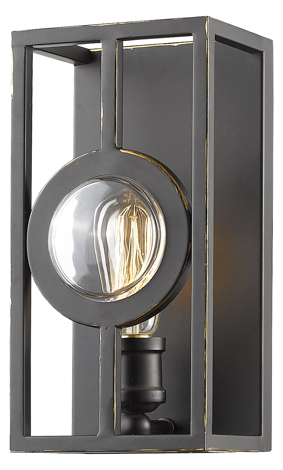 Olde Bronze  Single Light 12in High Wall Sconce by Z-Lite