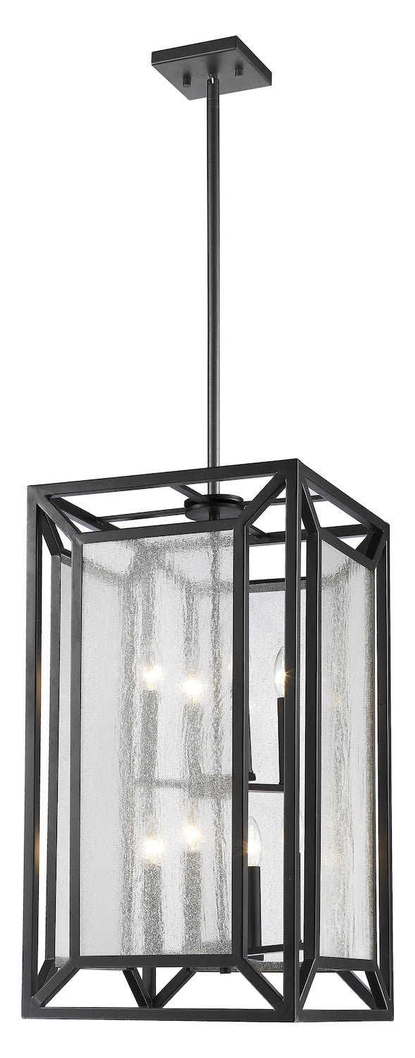 Bronze  8 Light 15in Wide Pendant by Z-Lite