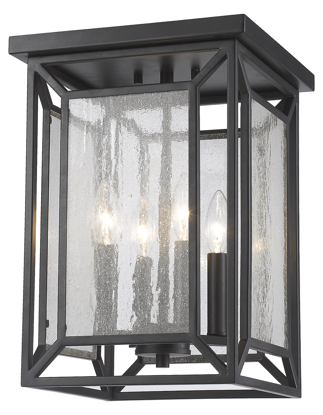 Bronze  4 Light 10-3/16in Wide Pendant by Z-Lite