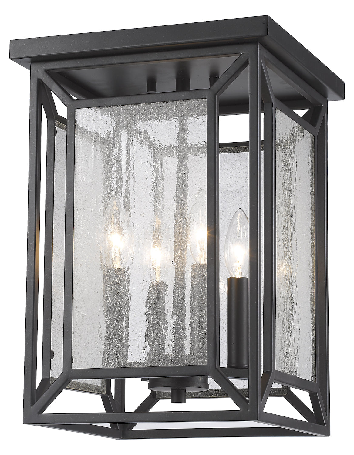 Bronze  4 Light 10-3/16in Wide Pendant by Z-Lite