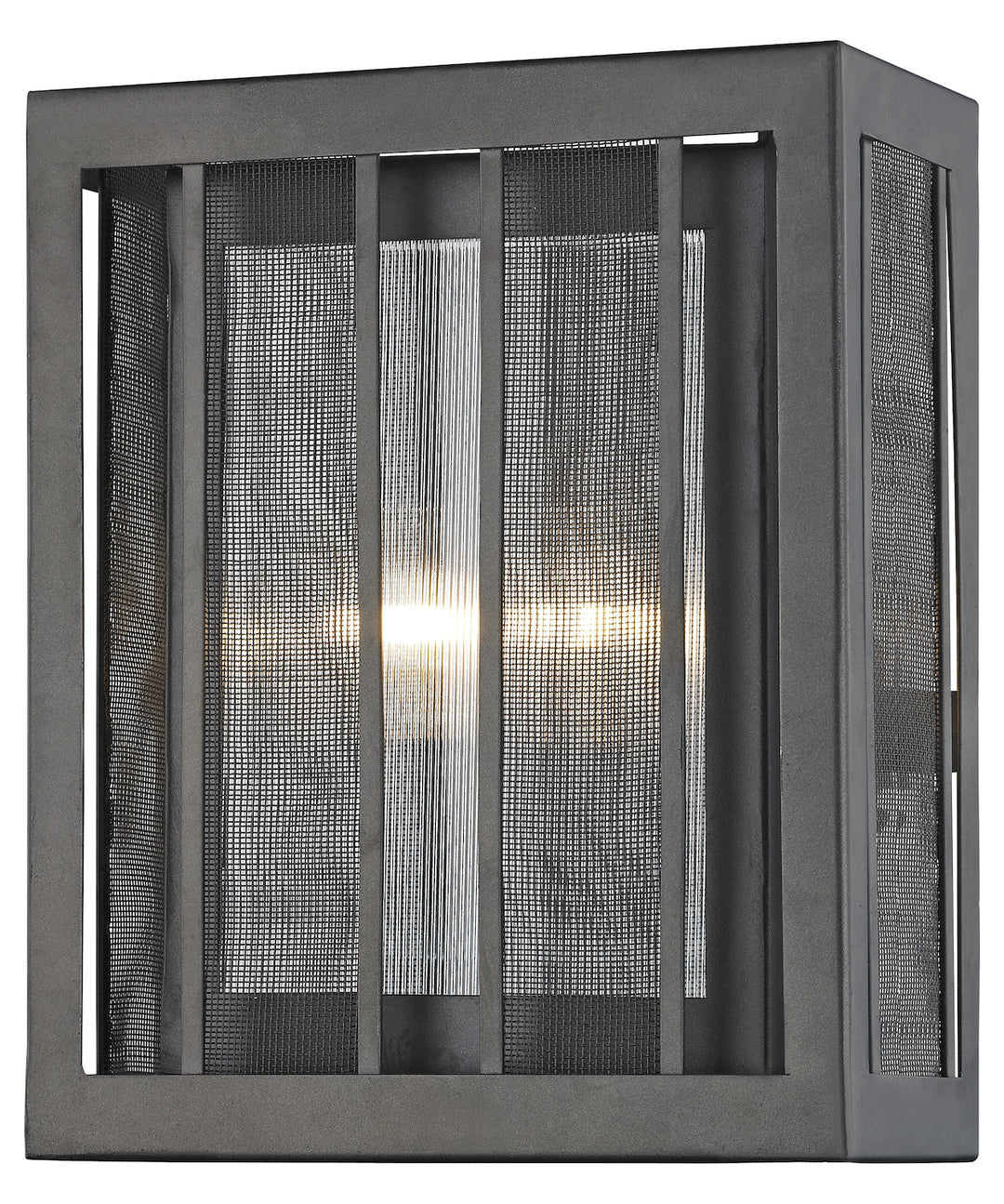 Bronze  2 Light 10in High Wall Sconce by Z-Lite