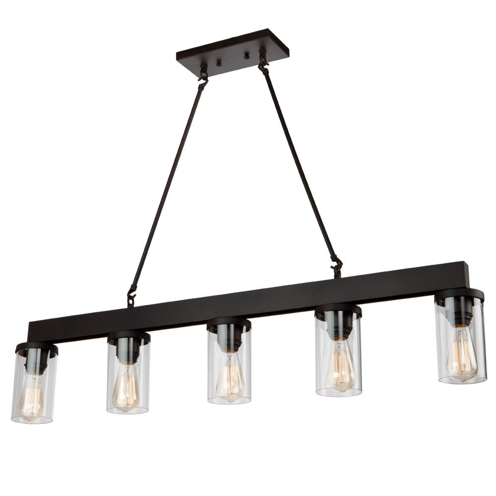 5 Light  Oil Rubbed Bronze Island by Artcraft