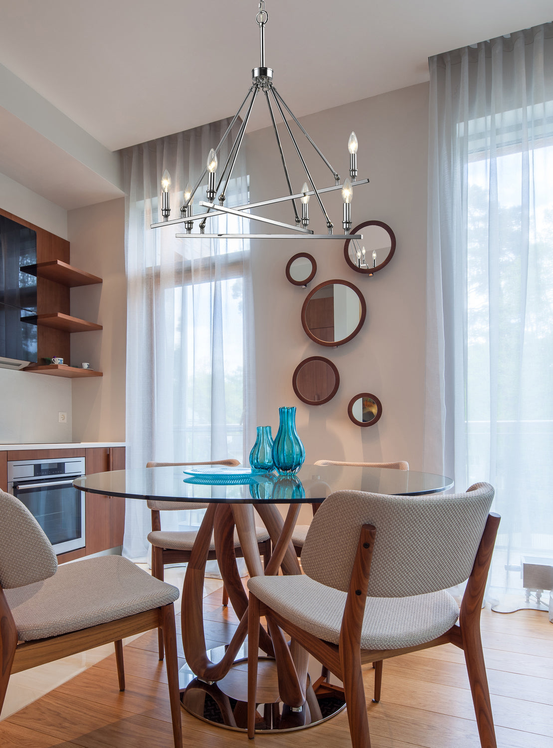 6 Light Chandelier