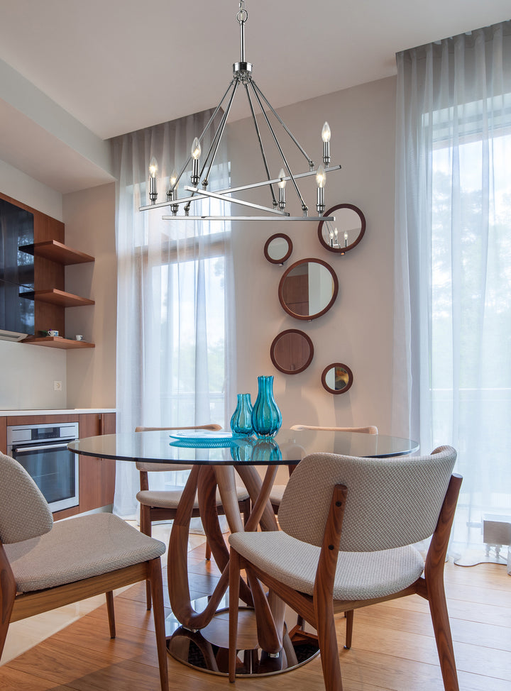 6 Light Chandelier
