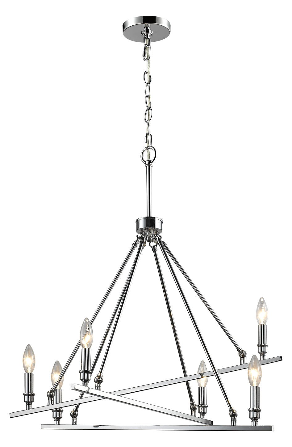 6 Light Chandelier
