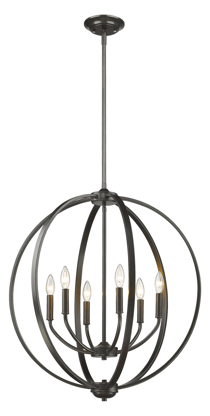 6 Light Chandelier