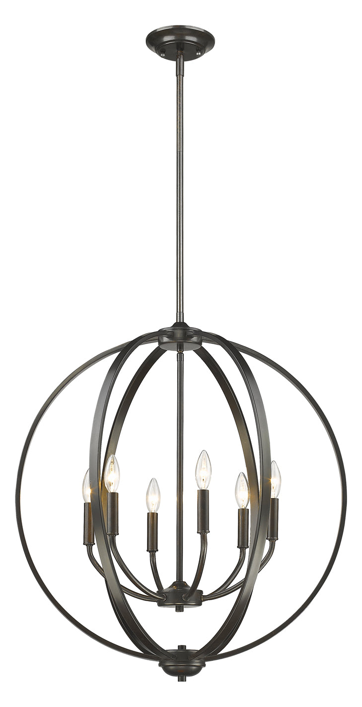 6 Light Chandelier