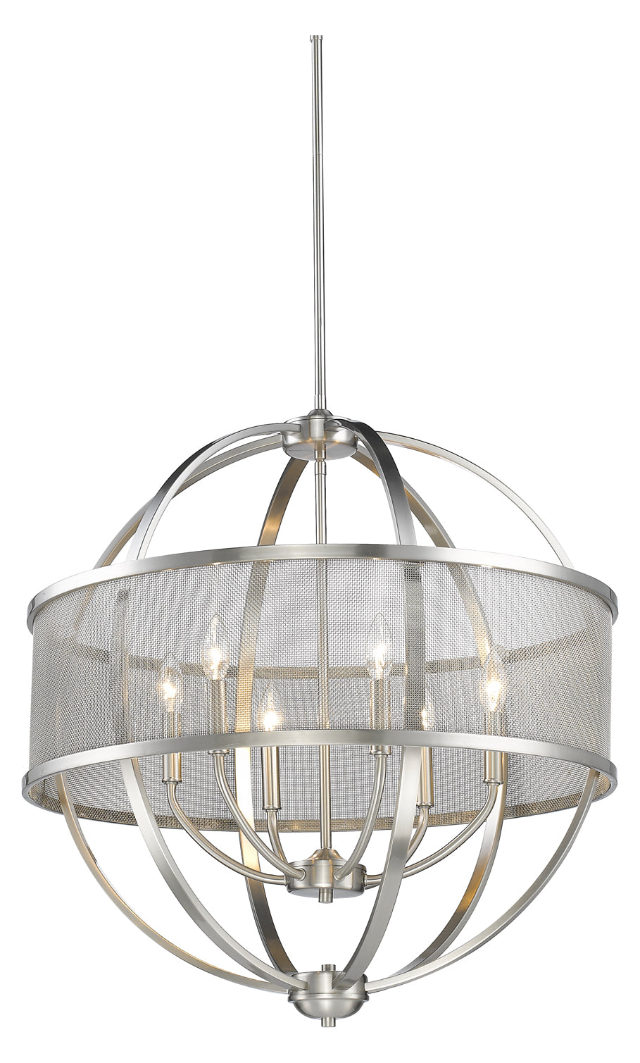 6 Light Chandelier (With Shade)
