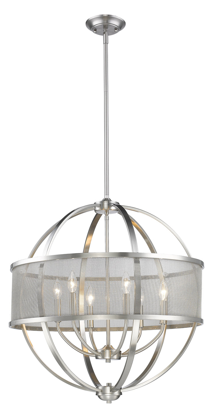 6 Light Chandelier (With Shade)