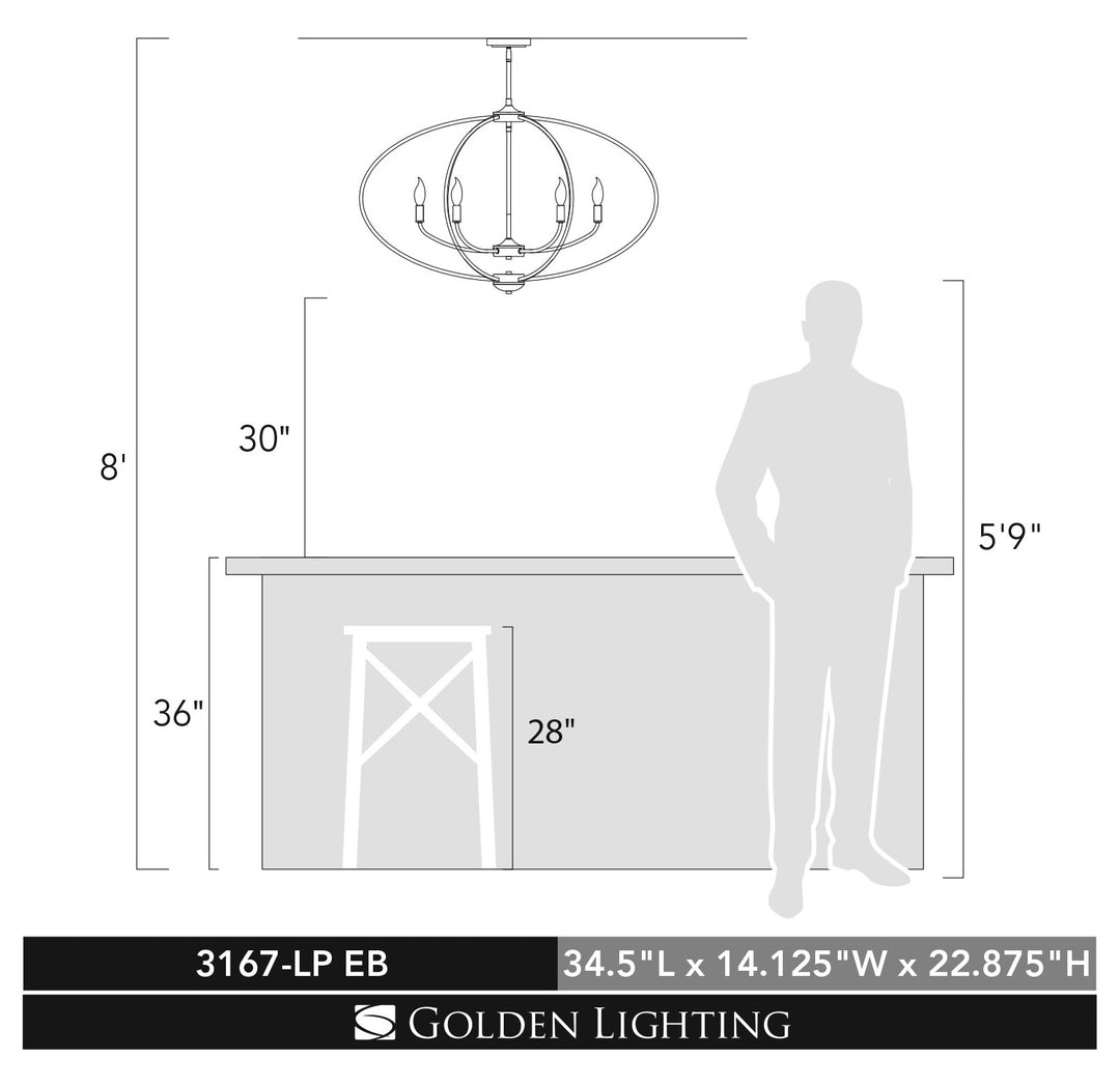 Linear Pendant
