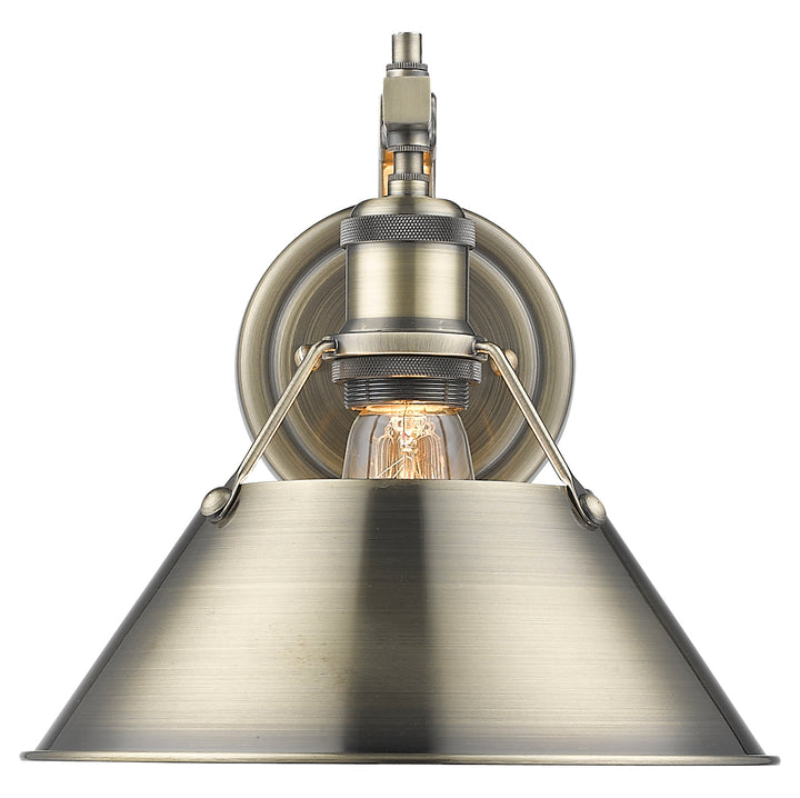 1 Light Wall Sconce by Golden