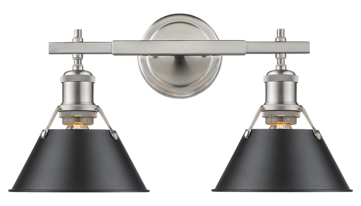 2 Light Bath Vanity by Golden