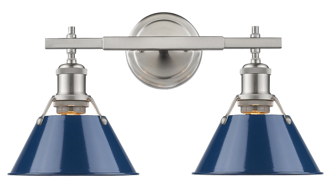 2 Light Bath Vanity by Golden