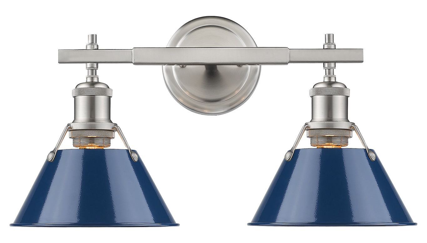 2 Light Bath Vanity by Golden