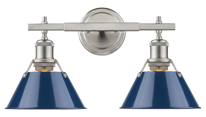 2 Light Bath Vanity by Golden