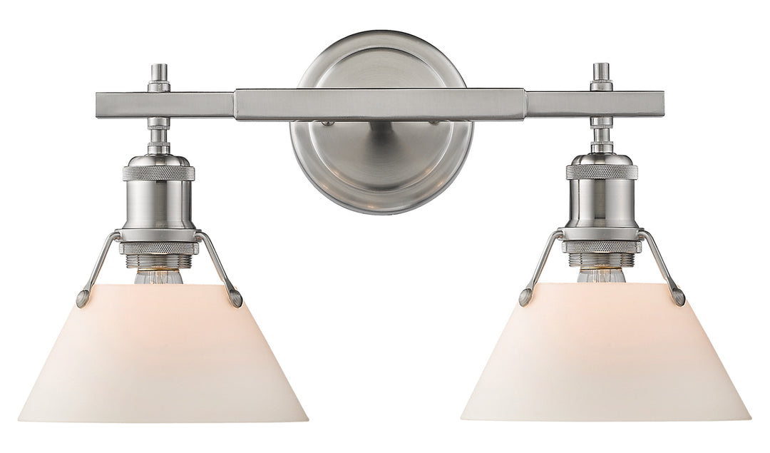 2 Light Bath Vanity by Golden