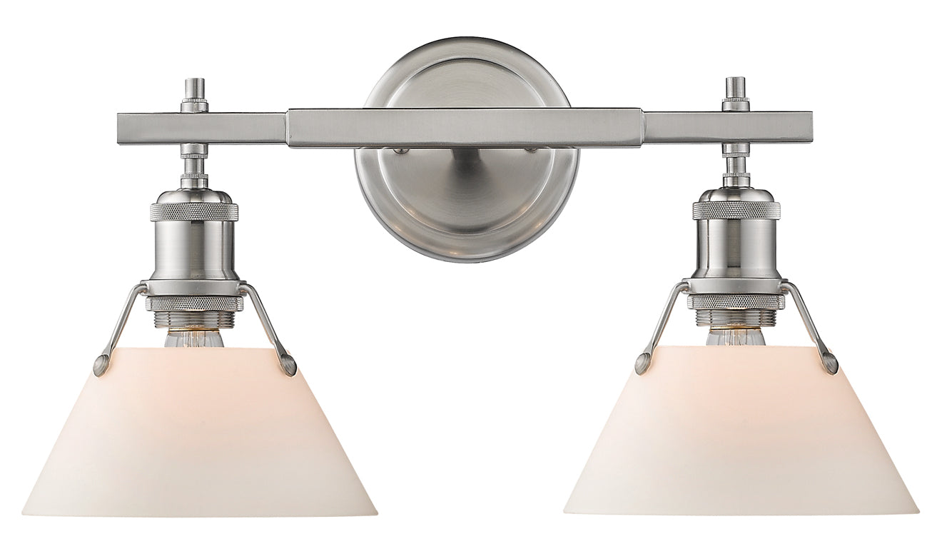 2 Light Bath Vanity by Golden