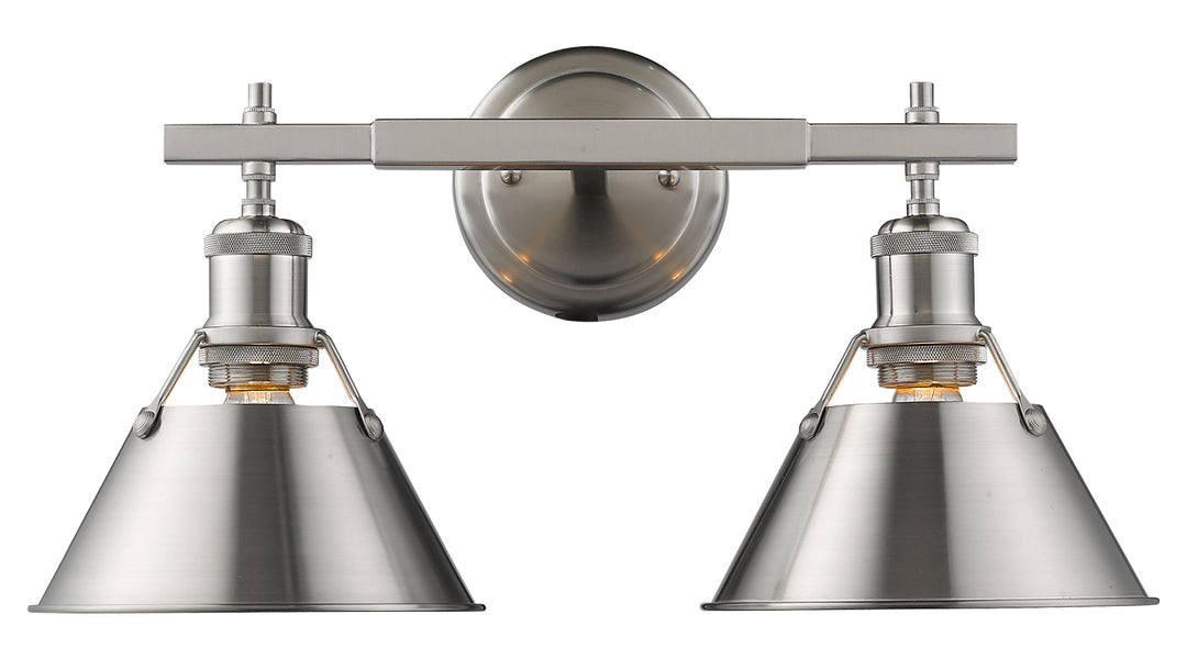 2 Light Bath Vanity by Golden