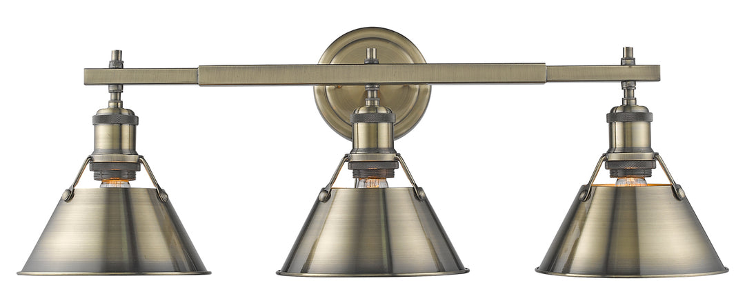 3 Light Bath Vanity by Golden