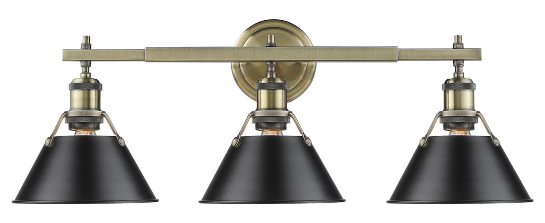 3 Light Bath Vanity by Golden