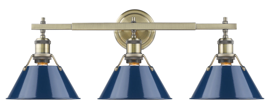 3 Light Bath Vanity by Golden