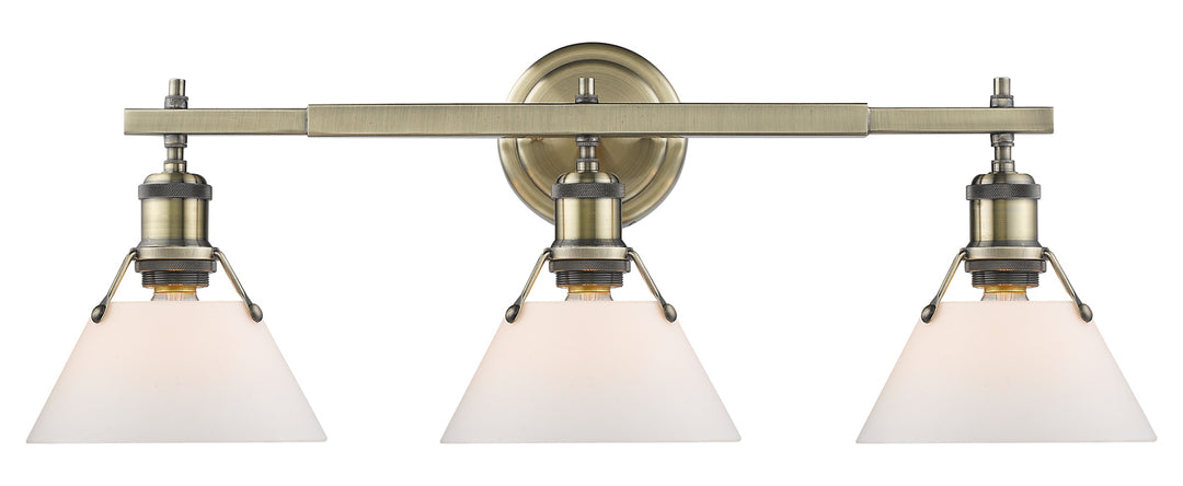 3 Light Bath Vanity by Golden