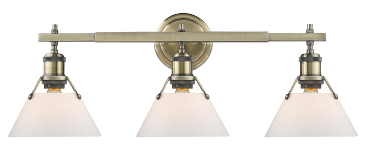 3 Light Bath Vanity by Golden