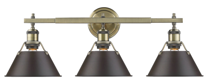 3 Light Bath Vanity by Golden