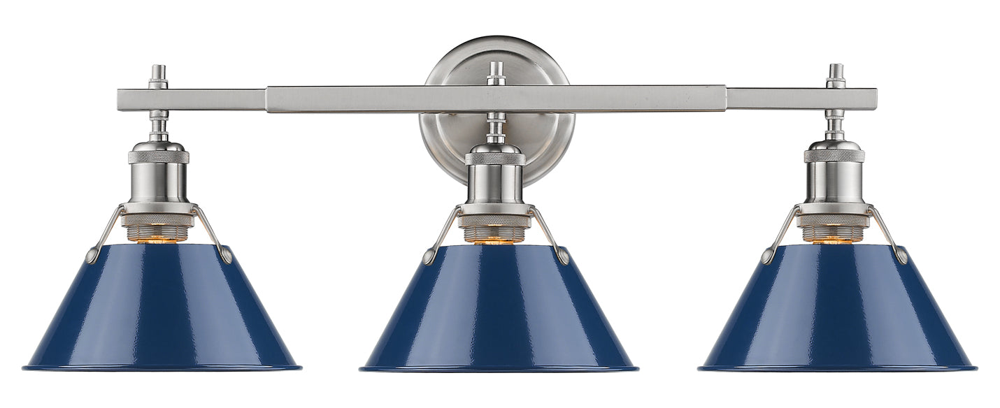 3 Light Bath Vanity by Golden