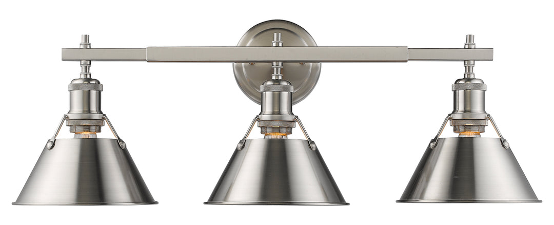 3 Light Bath Vanity by Golden
