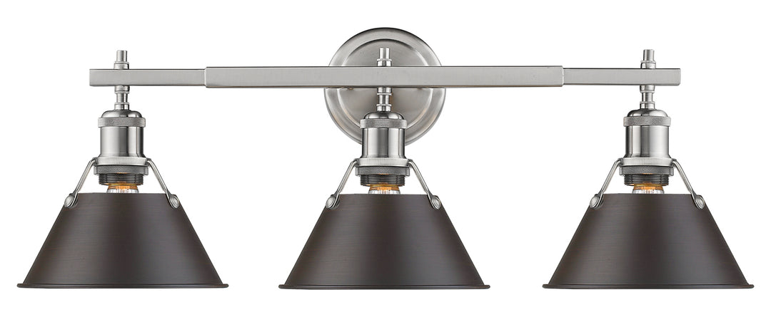 3 Light Bath Vanity by Golden