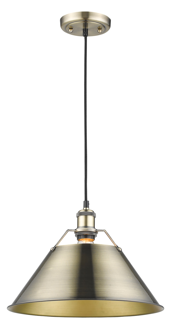 1 Light Pendant - 14In.