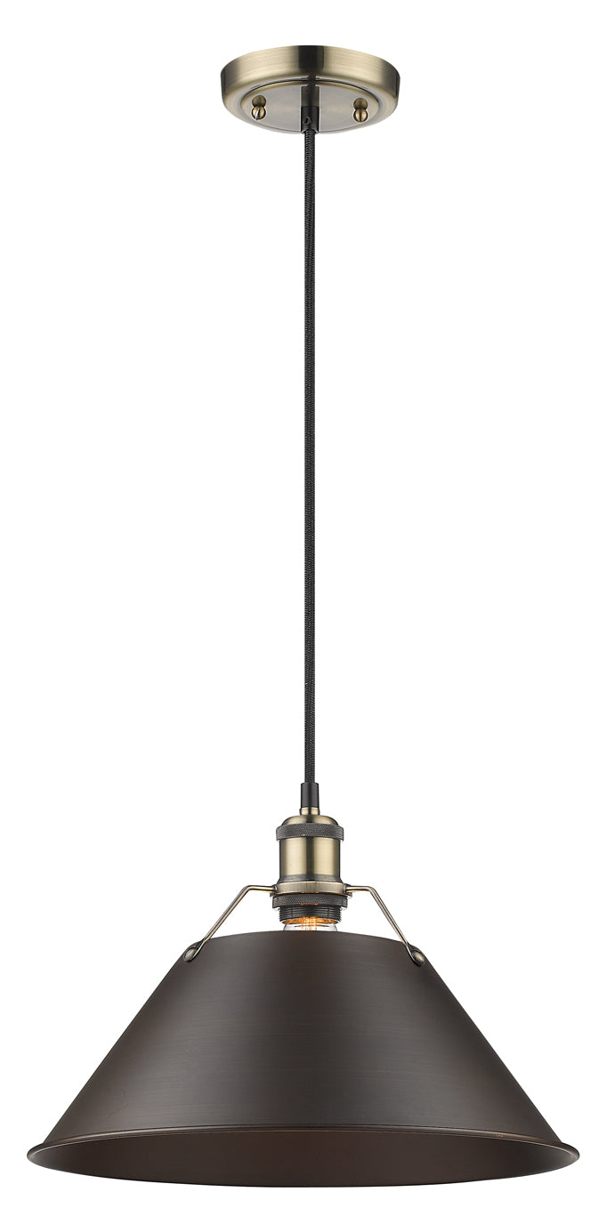1 Light Pendant - 14In.