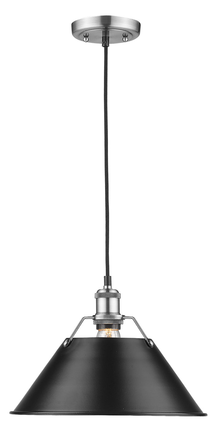 1 Light Pendant - 14In. by Golden