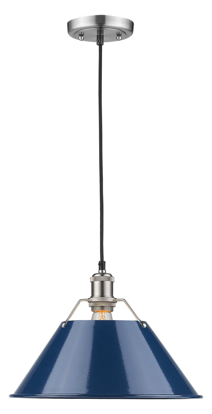 1 Light Pendant - 14In. by Golden