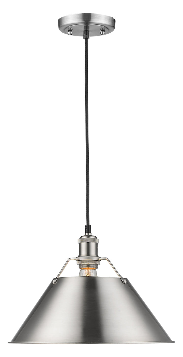 1 Light Pendant - 14In. by Golden