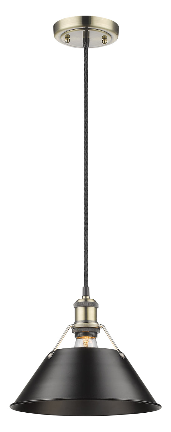1 Light Pendant - 10In.