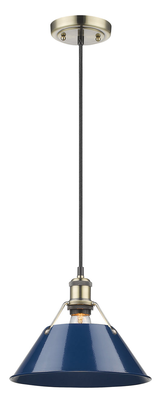 1 Light Pendant - 10In.
