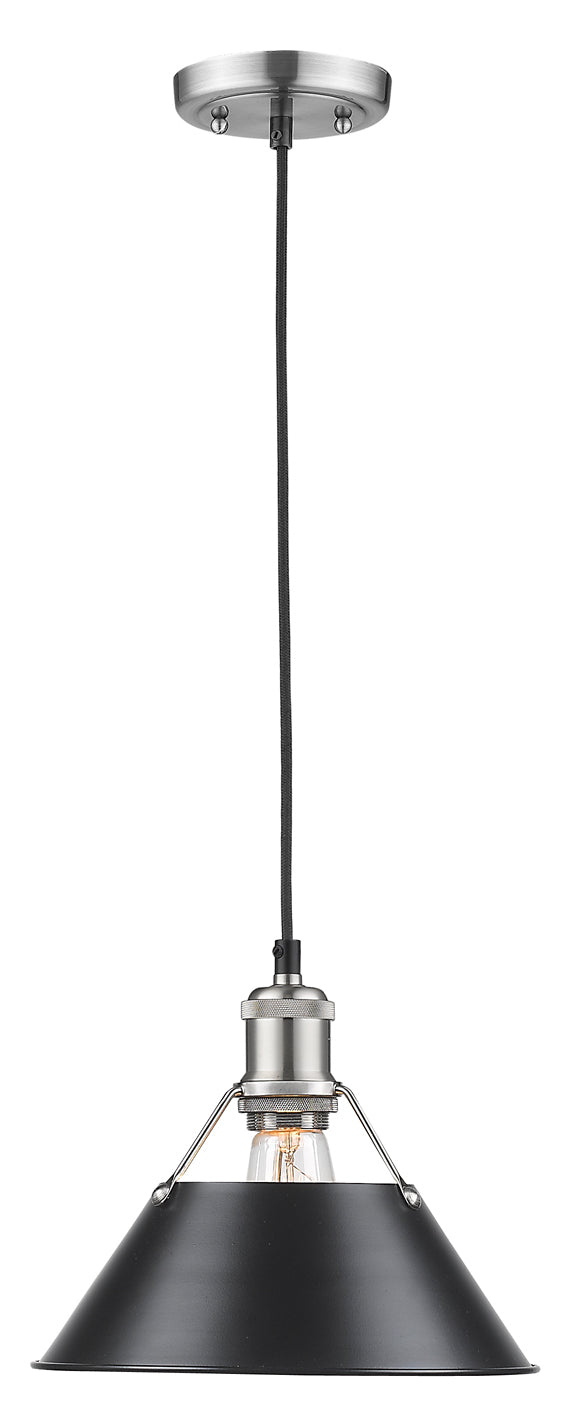 1 Light Pendant - 10In. by Golden