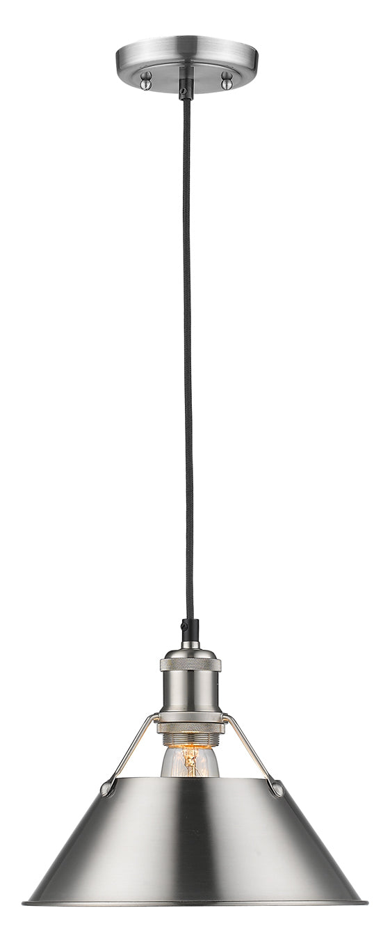 1 Light Pendant - 10In. by Golden