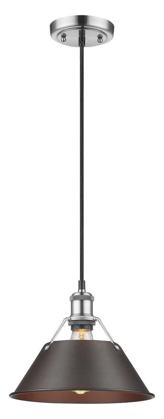 1 Light Pendant - 10In.