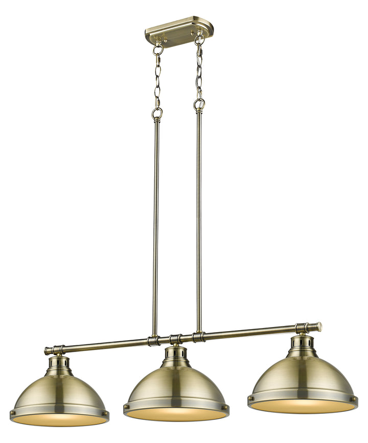 3 Light Linear Pendant