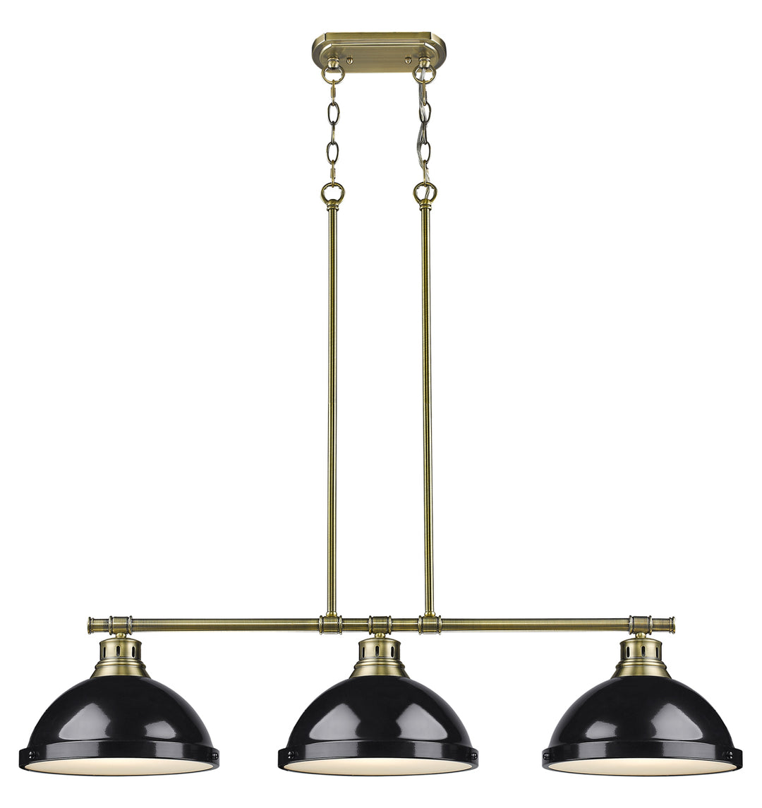 3 Light Linear Pendant