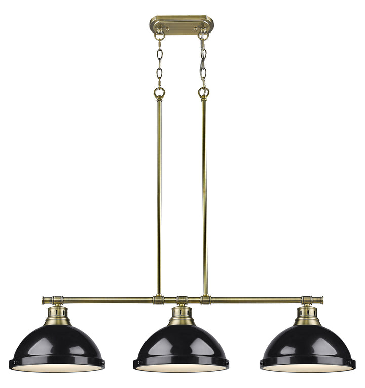 3 Light Linear Pendant