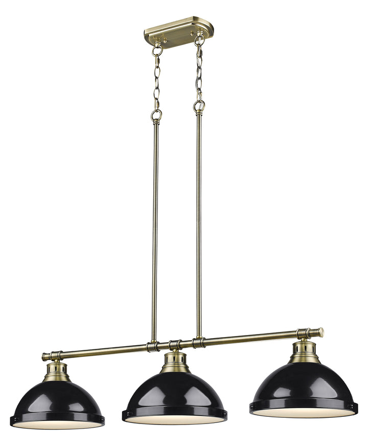 3 Light Linear Pendant