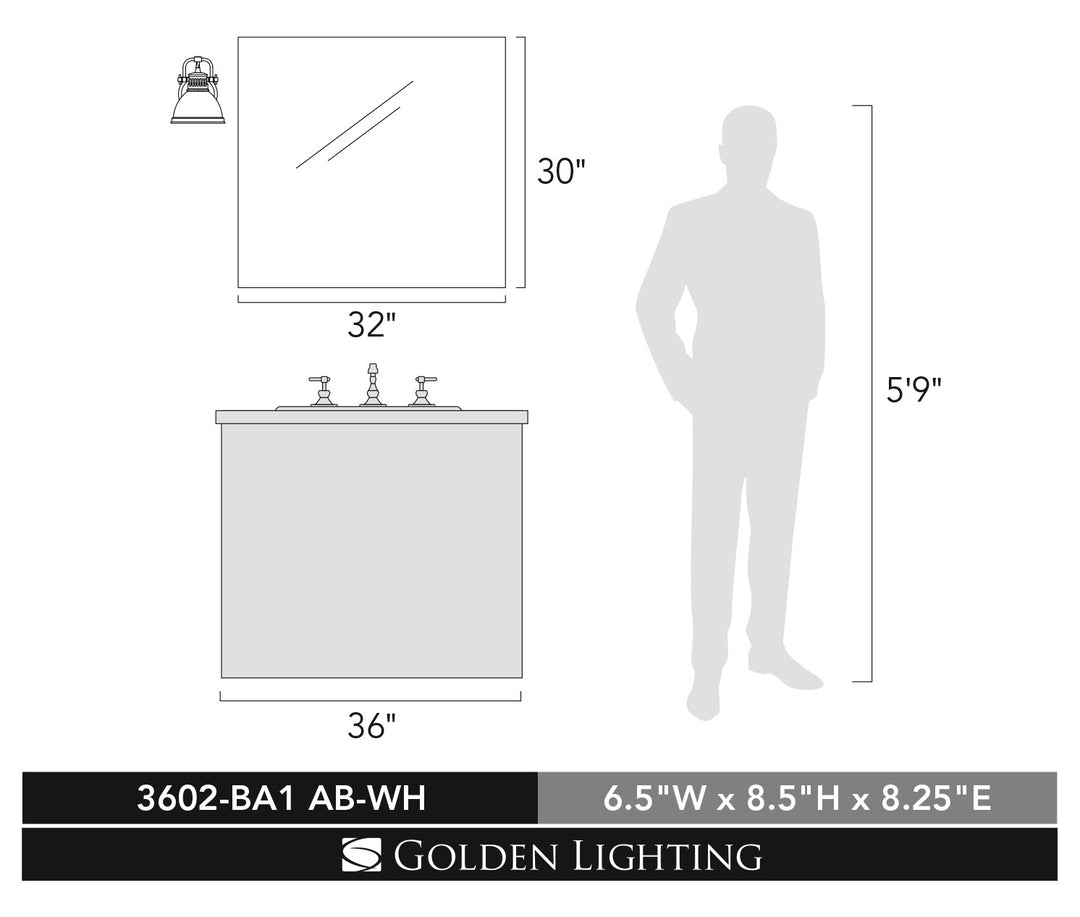 1 Light Bath Vanity