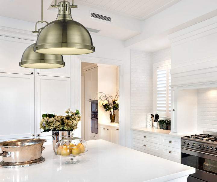 1 Light Pendant With Rod