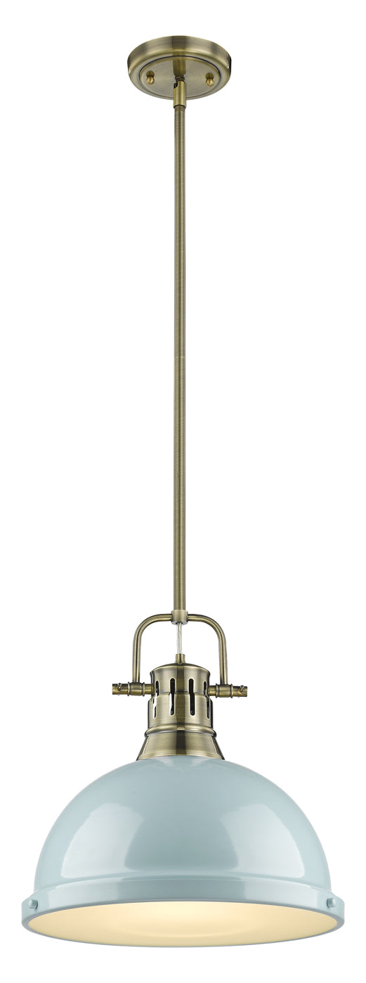 1 Light Pendant With Rod